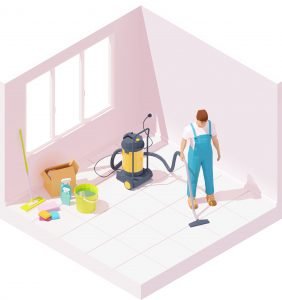 clean up